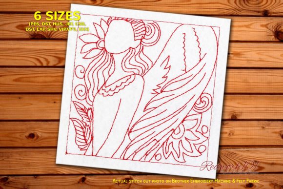A Designer's Review of Angel Bluework Embroidery