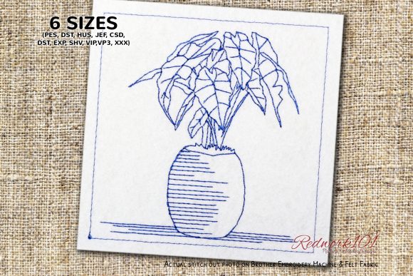 A Designer’s Honest Look at the Sagittarius Plants Embroidery File