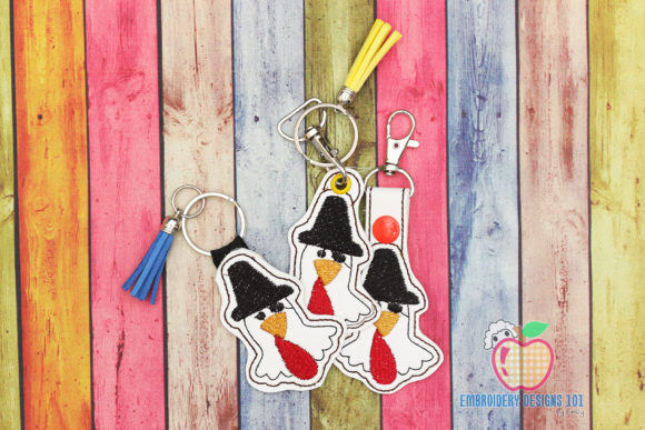 A Professional Review of the Halloween Turkey ITH Snaptab Keyfob
