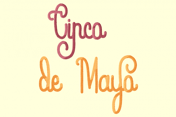 Cinco De Mayo: A Vintage-Inspired Embroidery Charm