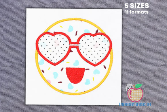 Emoticon with Heart Sunglasses: A Fun Design Review