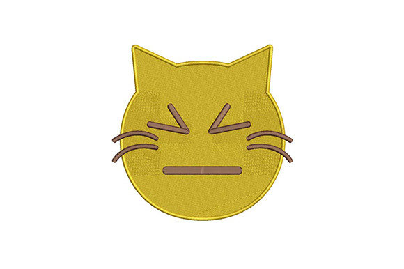 Stitching Joy: A Review of Cat Emoji Embroidery Design