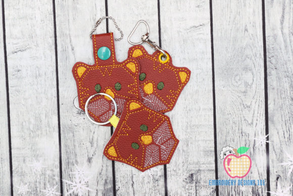 Tiger Cub ITH Key Fob Pattern: A Charming Addition